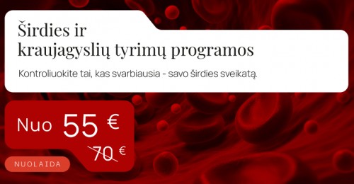 Kontroliuokite tai, kas svarbiausia - savo širdies sveikatą